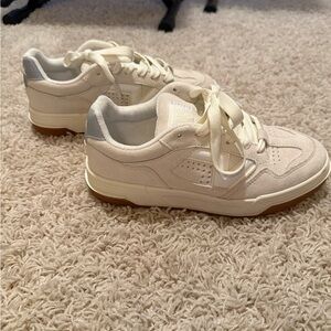 Vans Cream and White Women's Sneakers